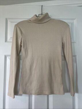 🌷6/$20🌷 Women’s Ribbed Turtleneck Sweater in tan